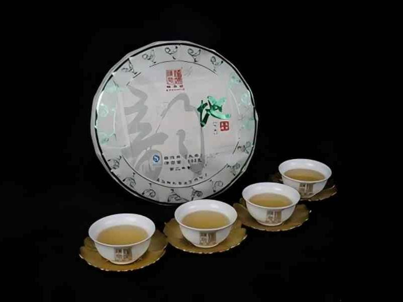 Сырой прессованный пуэр-точа